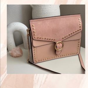 Never worn blush Top Shop purse!! So cute!! Perfect for spring!! 🌸